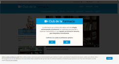 Desktop Screenshot of clubdelafarmacia.com